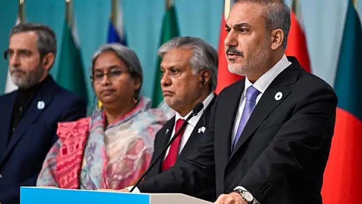 Bakan Fidan, açıklamalarda bulundu