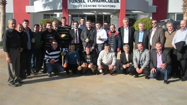 Çiftçiler Growtech Eurasia 2011 Fuarına Katıldı