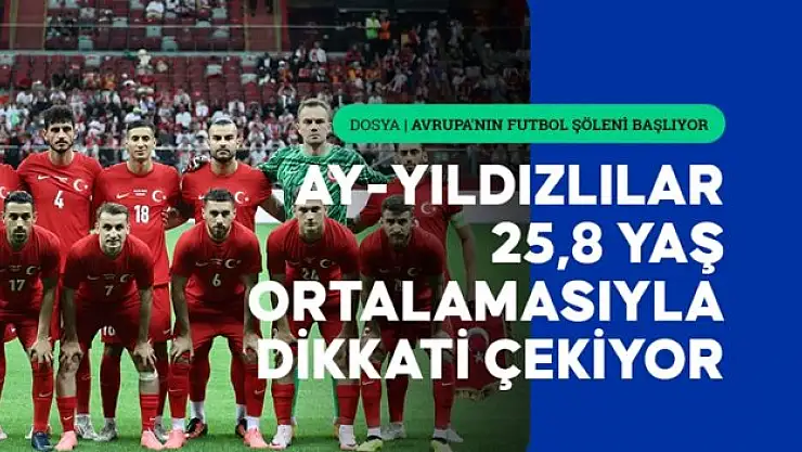 Avrupa Şampiyonası'nın en genç ikinci takımı Türkiye