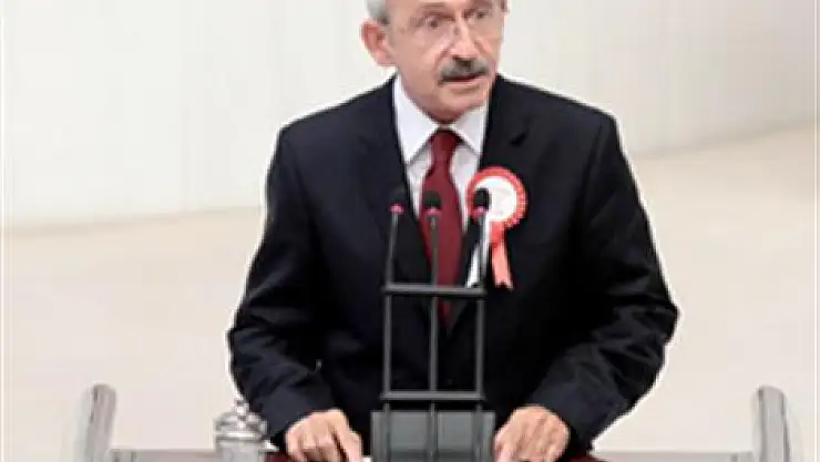 CHP lideri Kemal Kılıçdaroğlu, TBMM Genel Kurulu'nda konuşuyor...