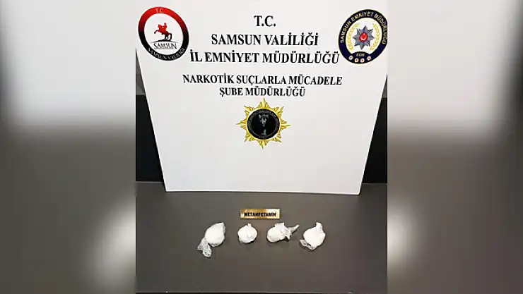 196 gram metamfetamin ele geçirildi