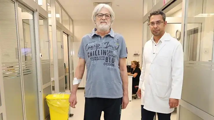 Şifayı Samsun'da buldu