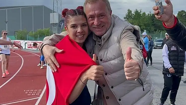 Özel sporcu Esra Bayrak, Avrupa şampiyonu oldu