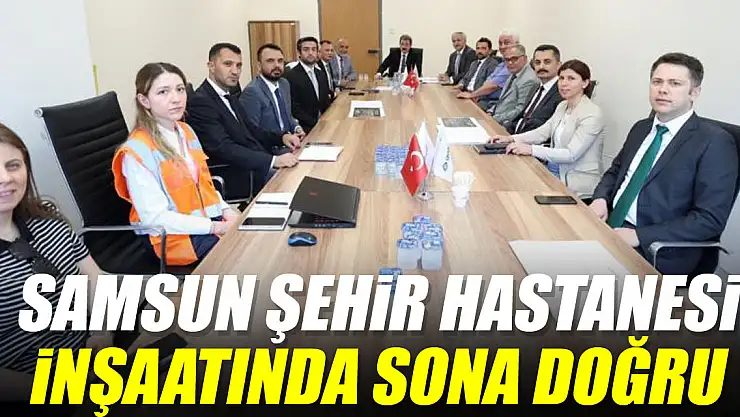 Şehir Hastanesi inşaatında sona doğru