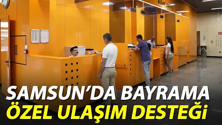 Bayrama özel ulaşım desteği