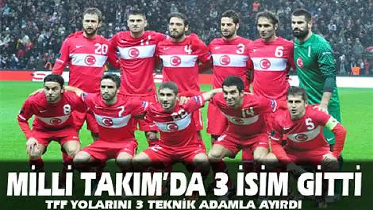 TFF üç teknik adamla yollarını ayırdı