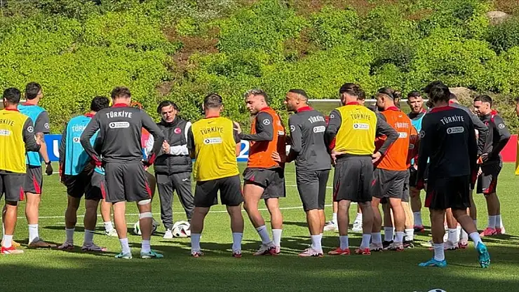 A Milli Futbol Takımı'nda Gürcistan maçı hazırlıkları sürdü