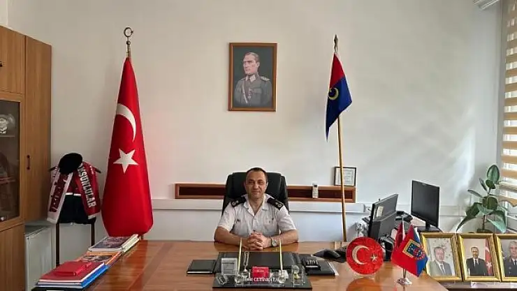 Komutan Çetinkaya, Vezirköprü'ye veda ediyor