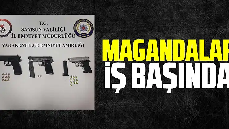 MAGANDALAR iŞ BAŞINDA