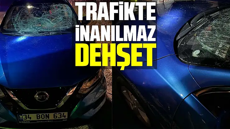 TRAFiKTE iNANILMAZ DEHŞET