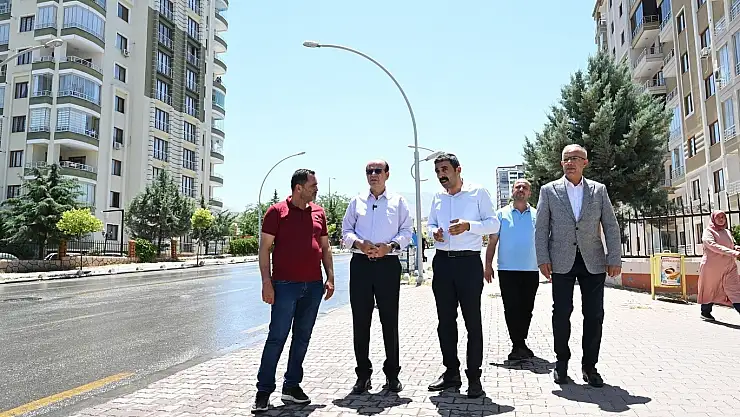 Temizlik çalışmalarını inceledi