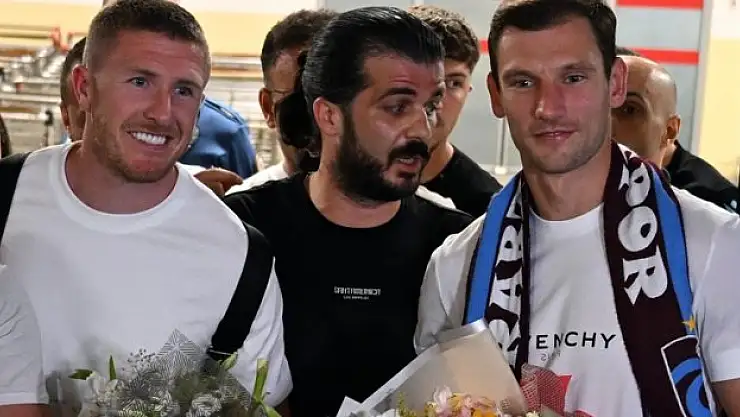 Trabzonspor'un yeni transferlerinden taraftara mesaj