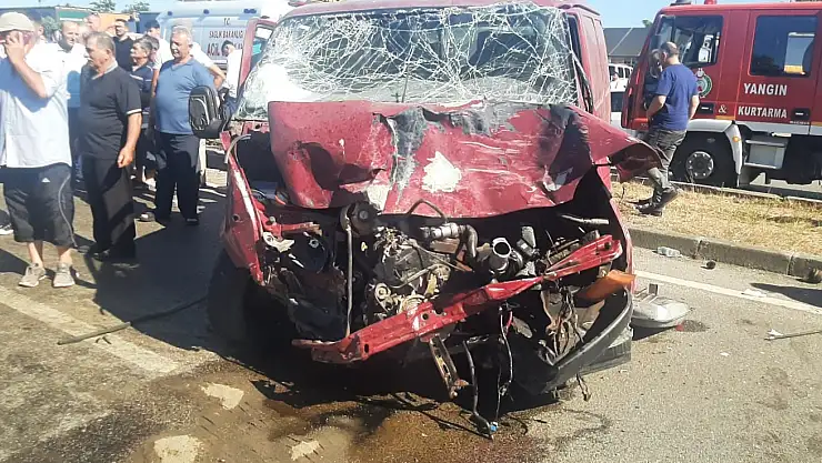 Çarşamba'da Feci Kaza
