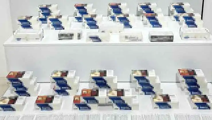 11 bin adet makaron ele geçirildi