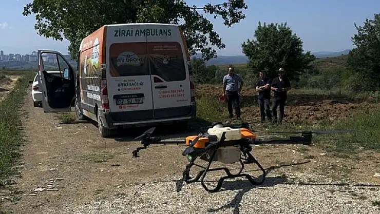 'Zirai ambulans' bitki sağlığı için tarlalarda