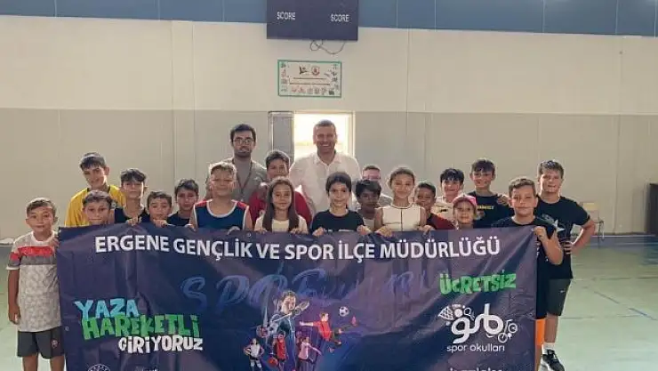 Ergene'de yaz spor okulları başladı
