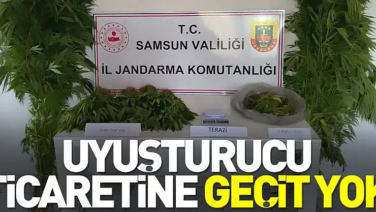 Uyuşturucu ticaretine geçit yok
