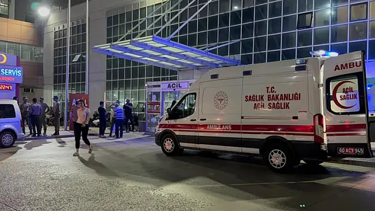 Tokat'ta iş kazası