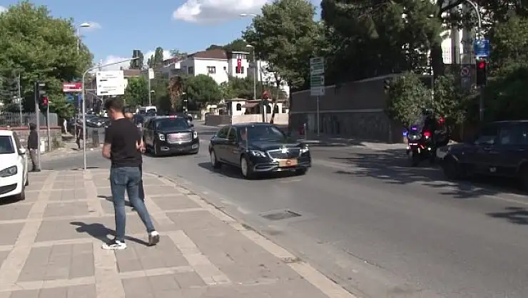 Erdoğan maç için Almanya'ya hareket etti