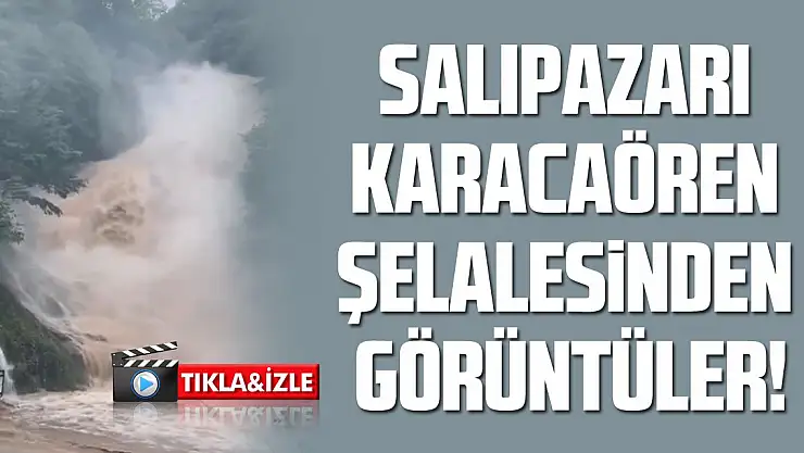SALIPAZARI  KARACAÖREN  ŞELALESiNDEN  GÖRÜNTÜLER!