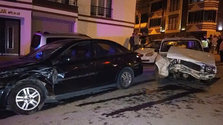 Bafra'da trafik kazası