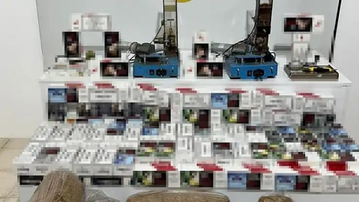 20 bin 800 adet makaron ele geçirildi