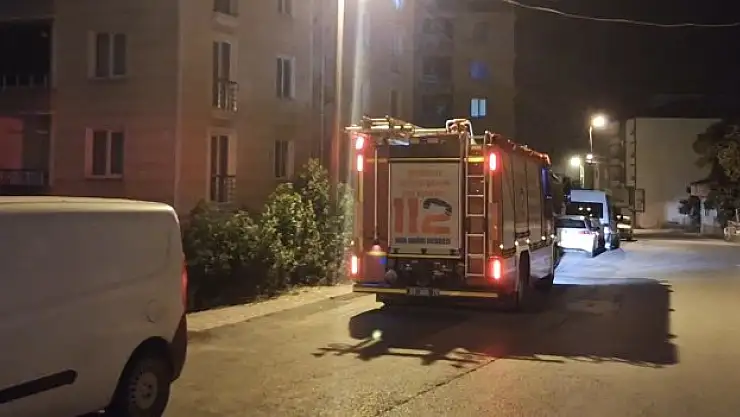 Çıkan yangından 5 kişi etkilendi