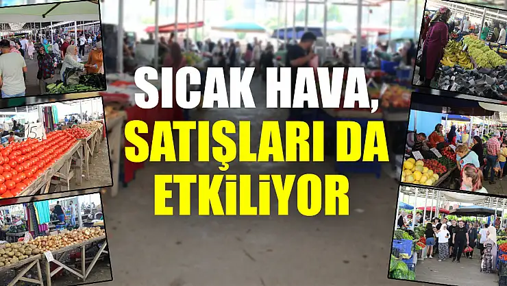 Sıcak hava, satışları da etkiliyor