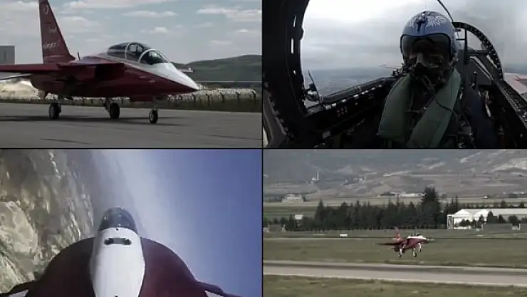 HÜRJET 30 bin feet irtifada 0.9 mach hıza ulaştı