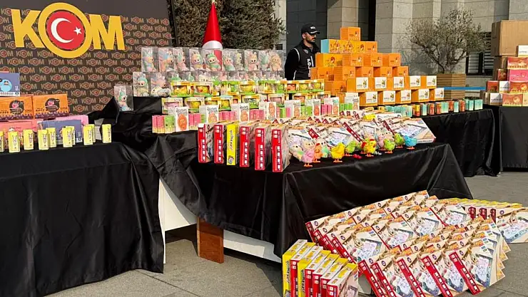 125 bin 'kaçak oyuncak' ele geçirildi