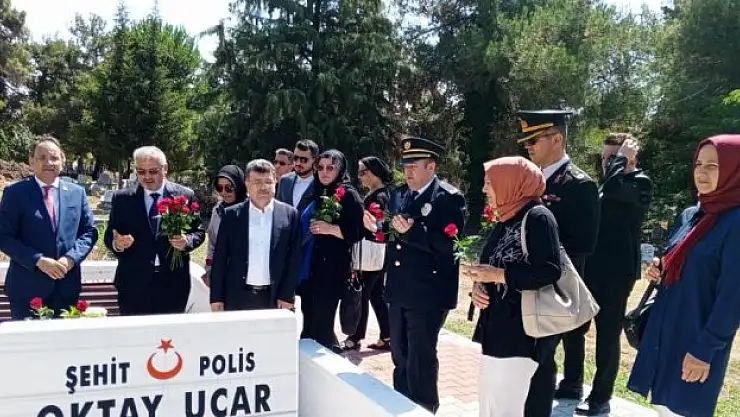 Bafra'da şehitlik ziyareti