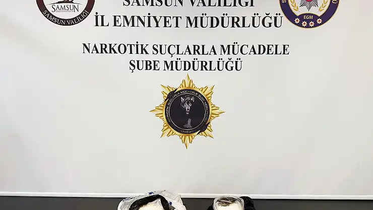 2 kilo metamfetamin ele geçirildi