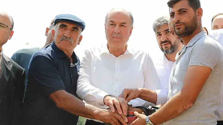 TOKİ Cami'nin temeli atıldı