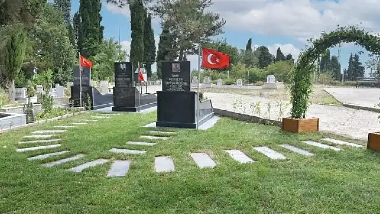 Çırakman Mahallesi Şehitliği yeni görünümü