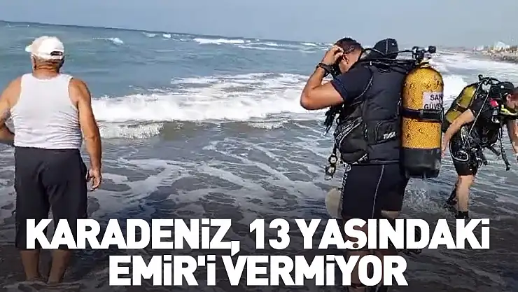 Karadeniz, 13 yaşındaki Emir'i vermiyor