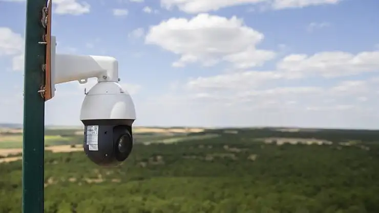 Ormanlar, yangın tehdidine karşı izleniyor