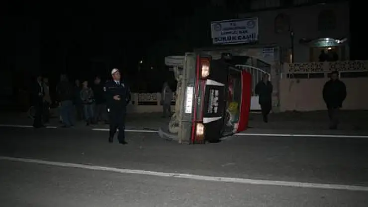 Kaza geliyorum dedi, ucuz kurtuldu