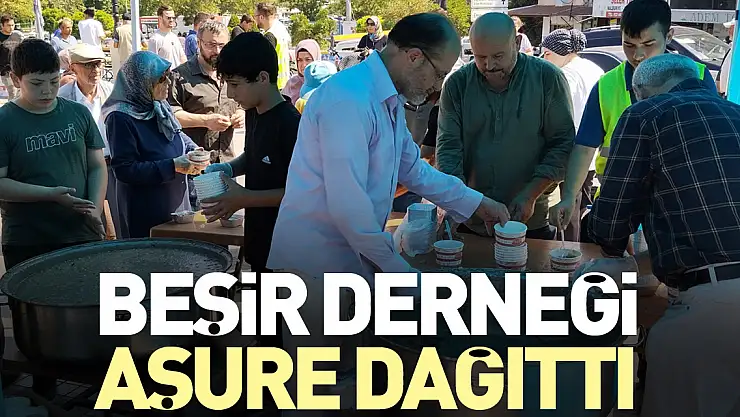 BEŞİR DERNEĞİ AŞURE DAĞITTI