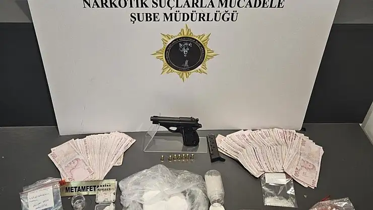 Uyuşturucu operasyonunda 4 kişi gözaltı