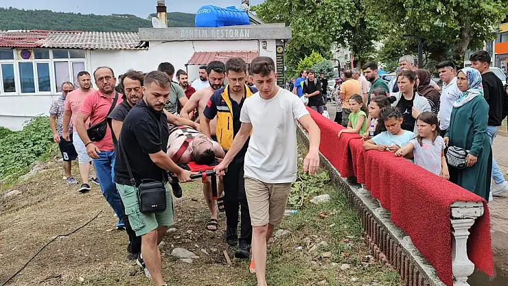 boğulmaktan restoran çalışanı kurtardı