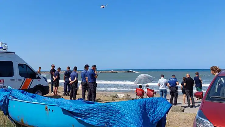 Denizde kaybolan babanın cansız bedeni bulundu