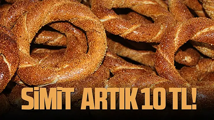 Samsun'da 80 gram simit 10 TL oldu