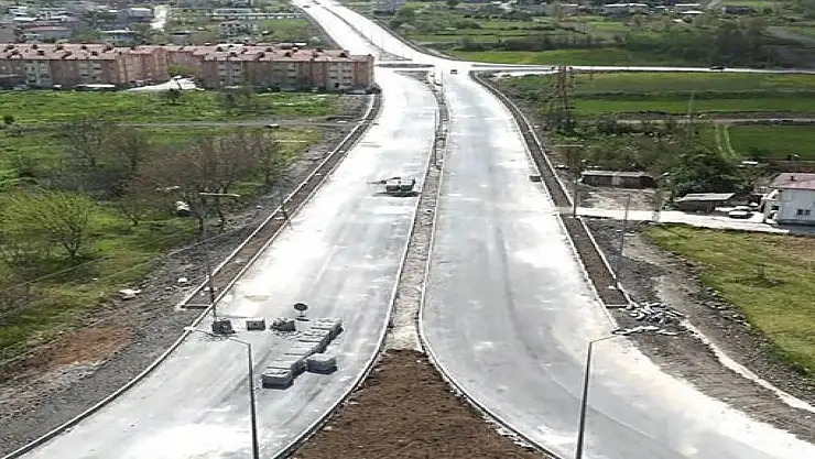 Şehir Hastanesi yolu çalışmaları devam ediyor