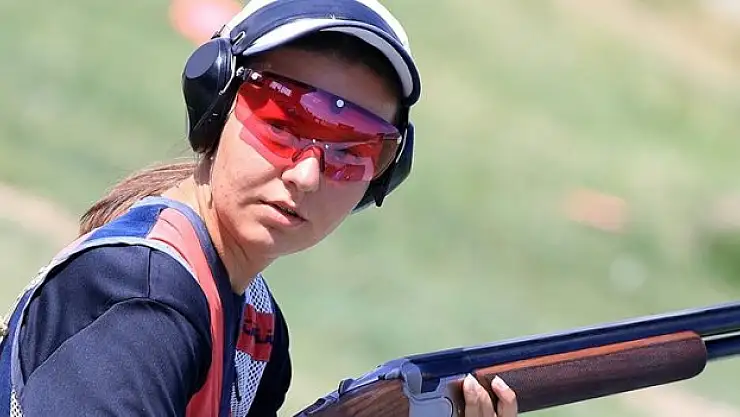 Milli sporcu Sena Can, 75 atışta 65 isabet sağladı