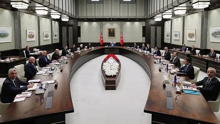 Cumhurbaşkanlığı Kabinesi toplandı