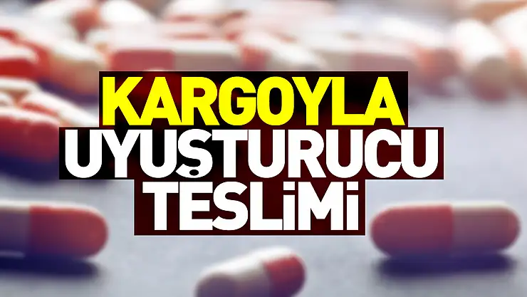 Kargoyla uyuşturucu teslimi