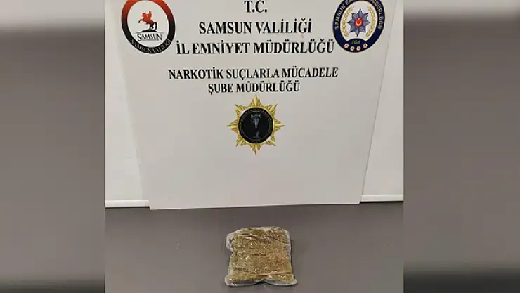 Araçta uyuşturucu bulundu