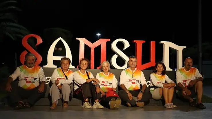 5 ülke gezdiler, Samsun'a hayran kaldılar