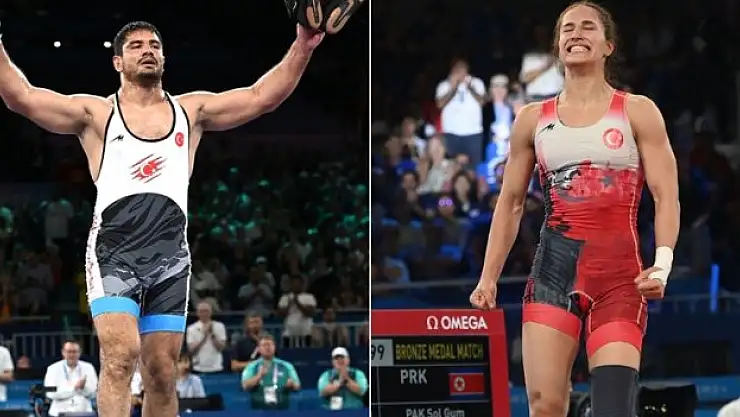 Milli güreşçiler, Paris 2024'te 2 bronz madalyada kaldı