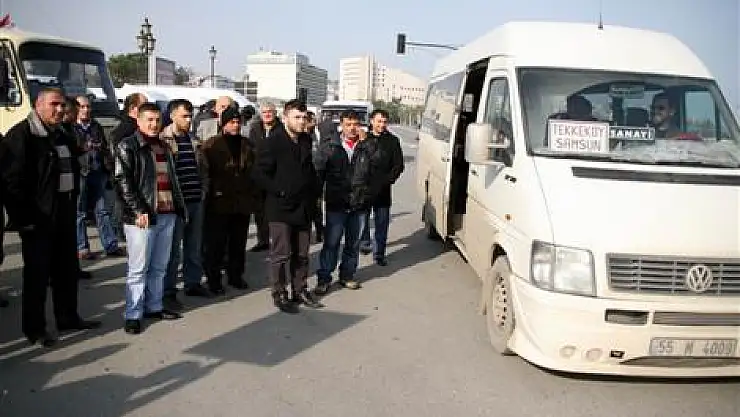 Dolmuşçularda tepki yükseliyor